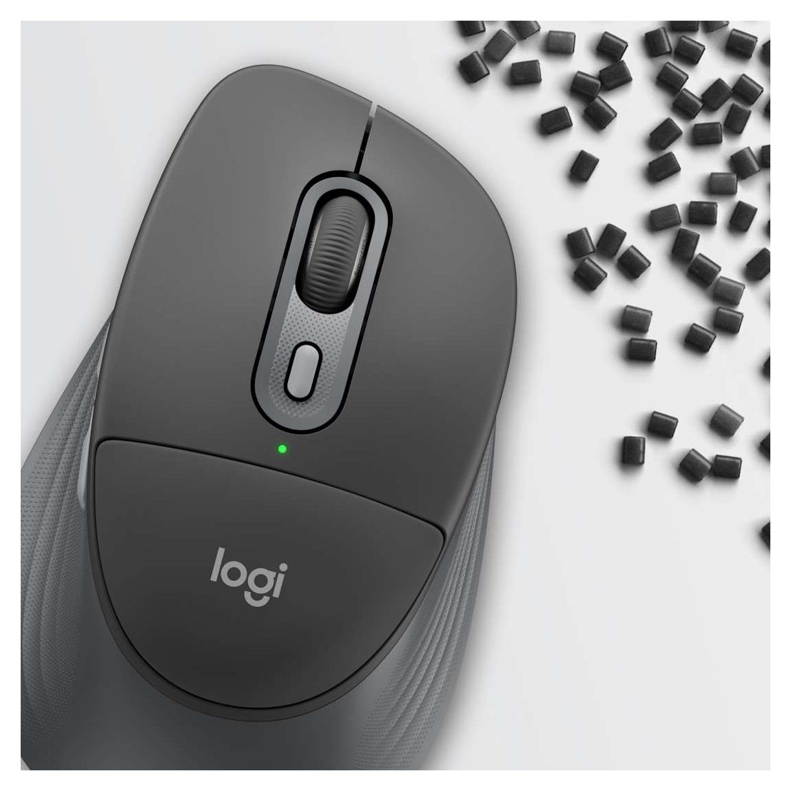 M850L Signature Comfort Plus 4000 DPI Universal Maus Optisch  (Graphit) 
