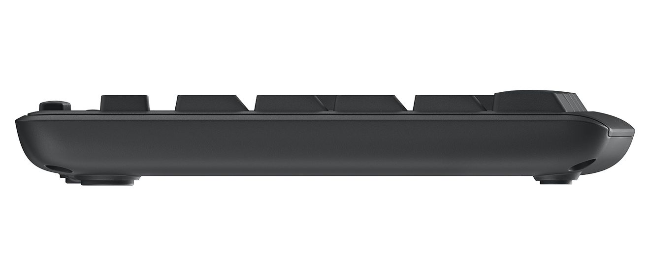 MK295 Silent Wireless Combo Büro Tastatur RF Wireless 2.4 GHz  (Graphit) 