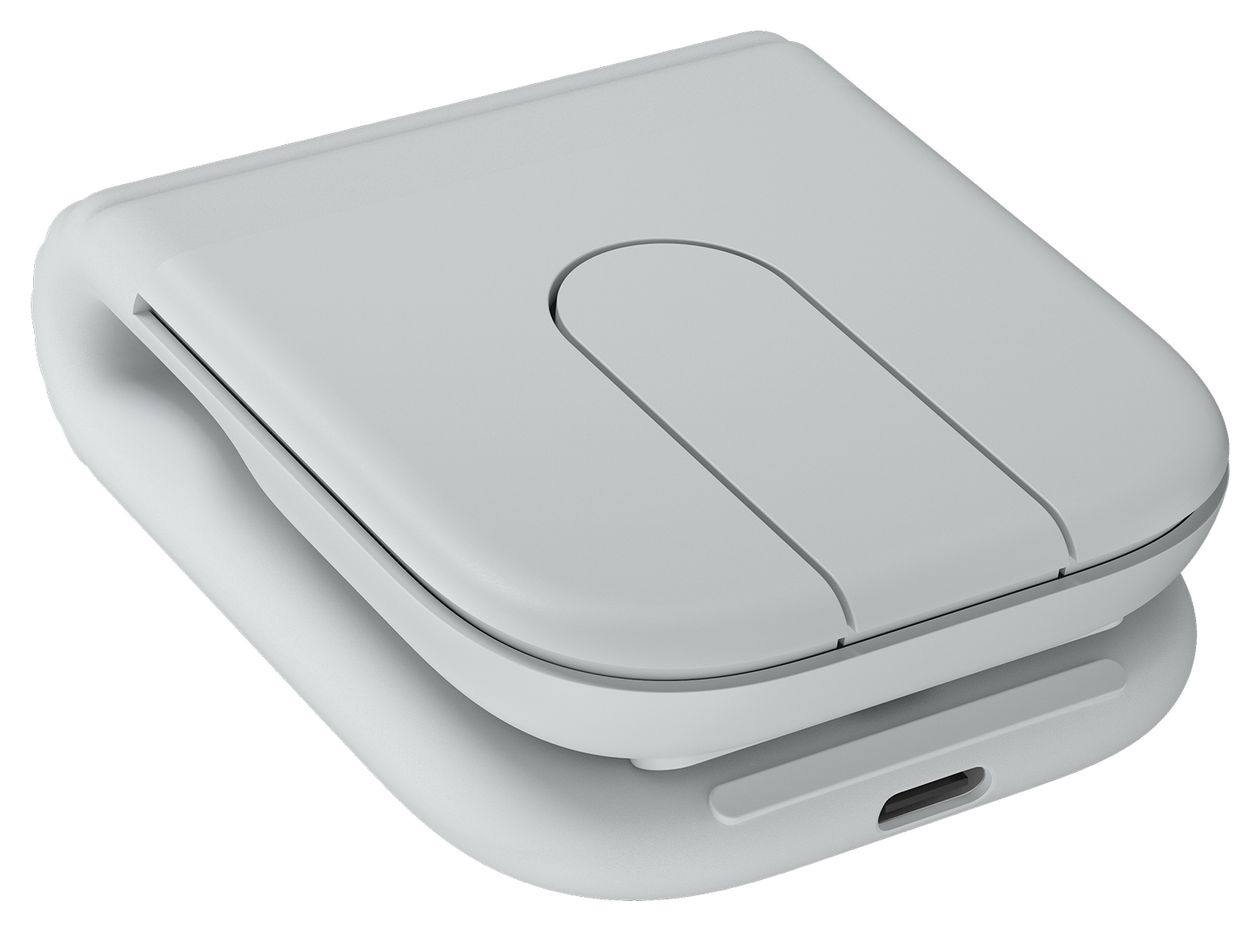 Mobi Fold Reisen Maus Optisch  (Grau) 