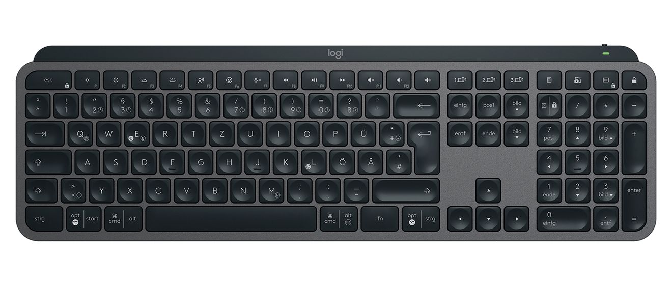 MX Keys S LED Universal Tastatur Bluetooth  (Graphit) 