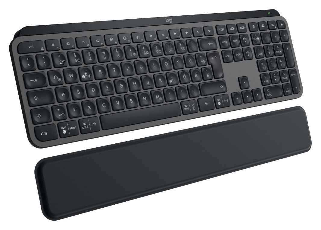 MX Keys S LED Büro Tastatur Bluetooth  (Graphit) 