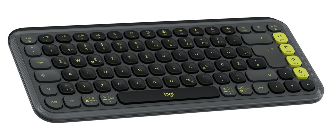 POP Icon Keys Universal Tastatur Bluetooth  (Graphit) 