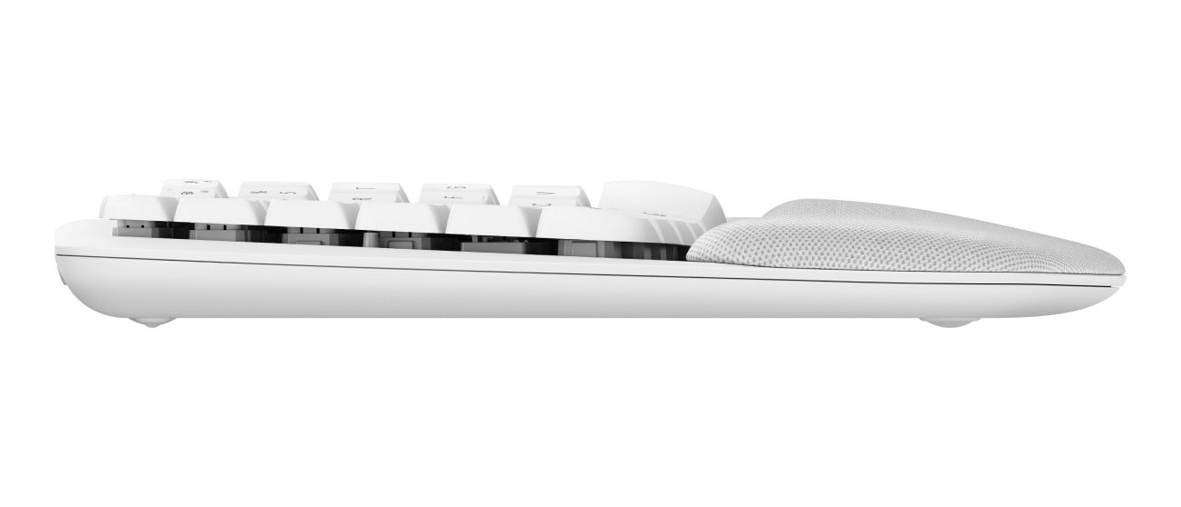 Wave Keys for Mac Heimbüro Tastatur Bluetooth  (Weiß) 