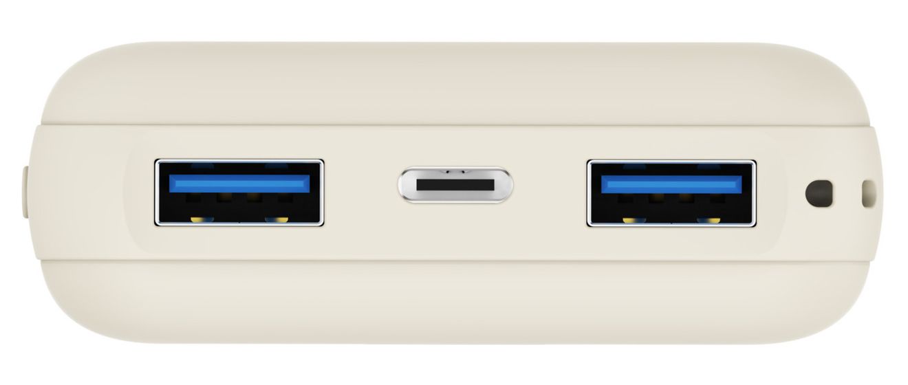 Mini 10000 mAh Powerbank USB Typ-C  (Sand) 