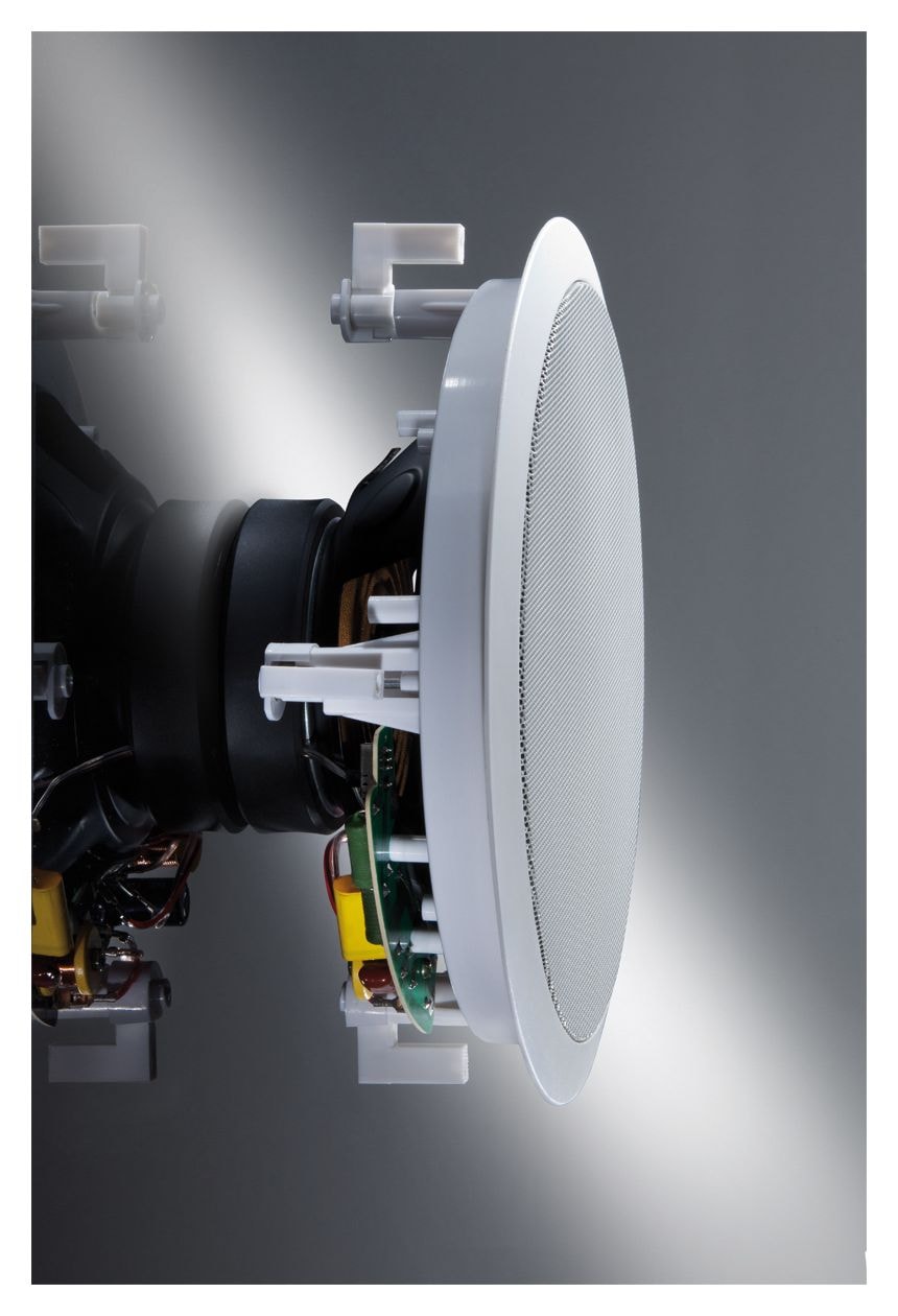 Interior ICP82 80 W 2-Wege Lautsprecher  (Schwarz, Weiß) 