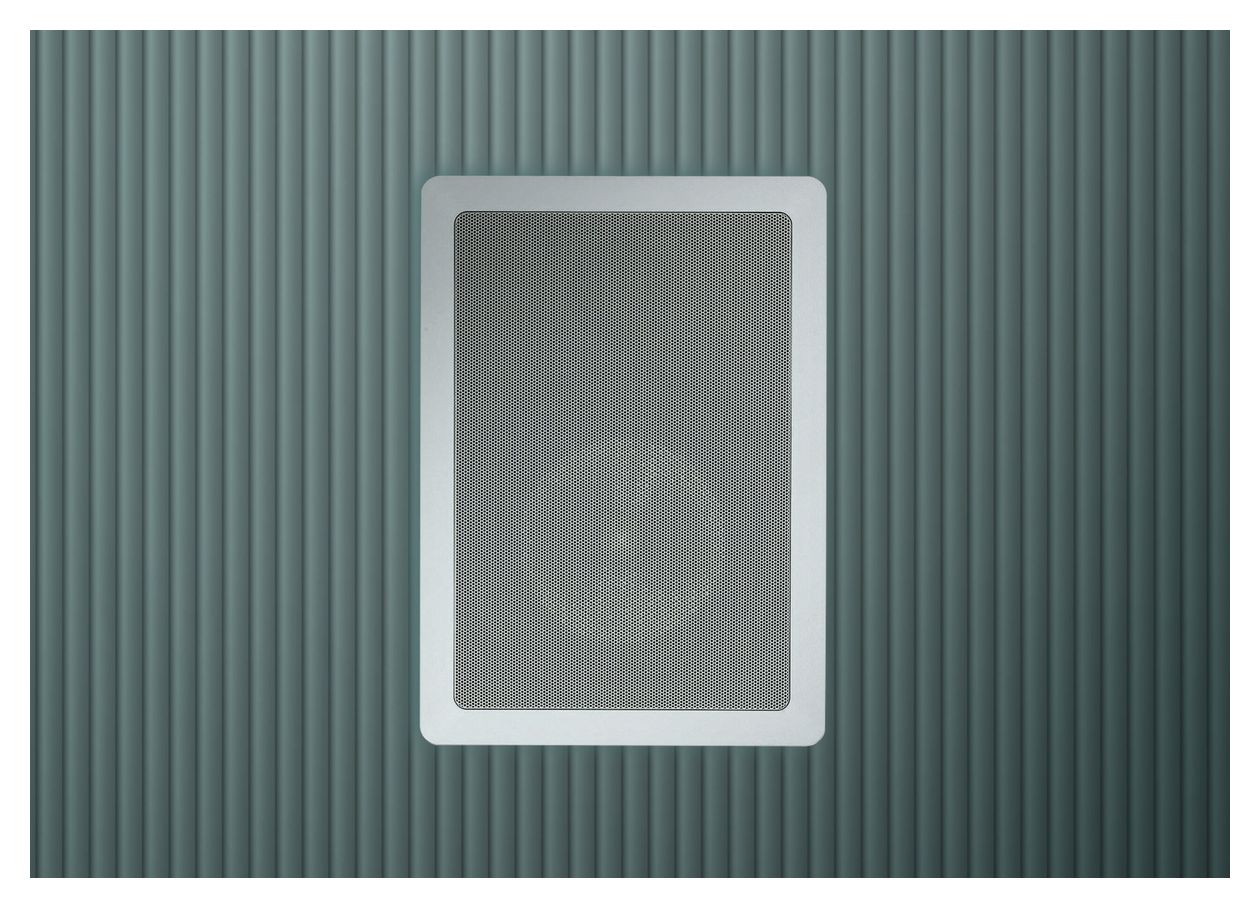 Interior IW-810 180 W 2-Wege Lautsprecher  (Weiß) 