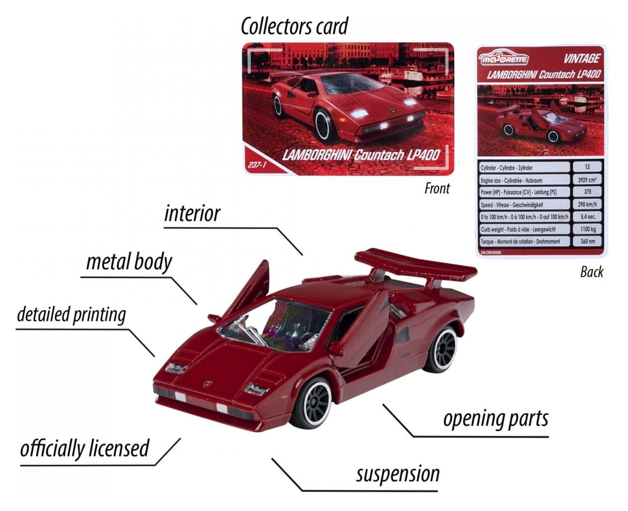 Vintage Lamborghini Countach 