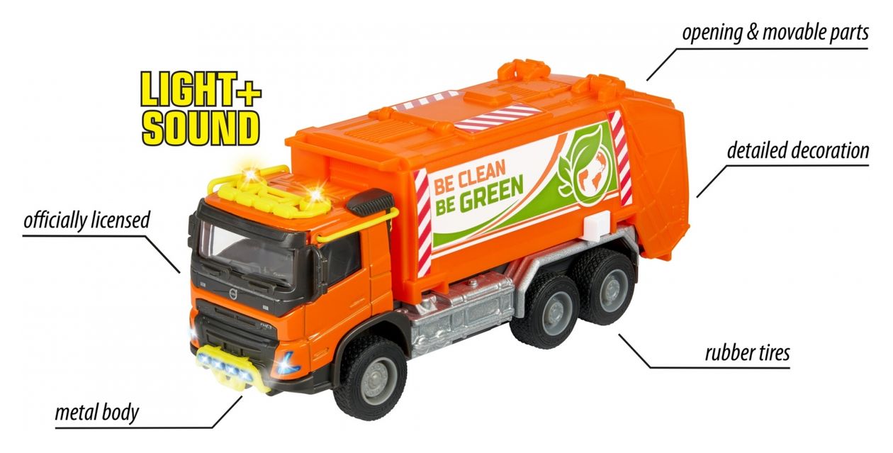 Volvo Truck Garbge Collector 
