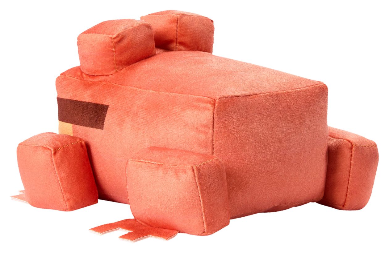 Minecraft Plüschfrosch-Spielzeug, ca. 20 cm große weiche Figur, vom Videospiel inspirierter Charakter 
