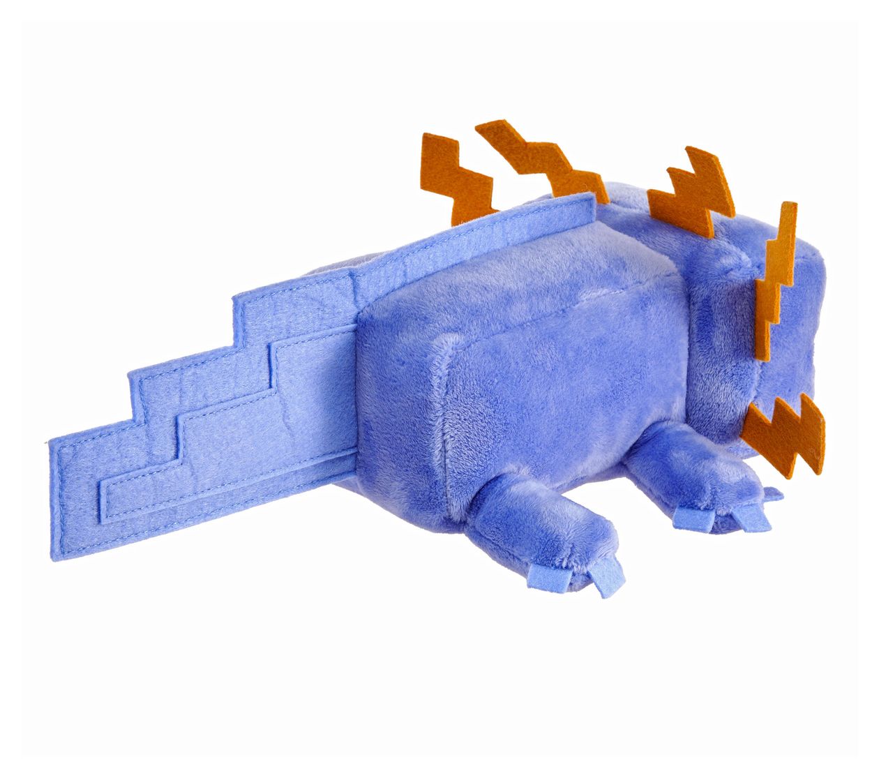 Minecraft weiches Spielzeug blaues Axolotl, ca. 20 cm große weiche Sammelfigur, vom Videospiel inspirierter Charakter 
