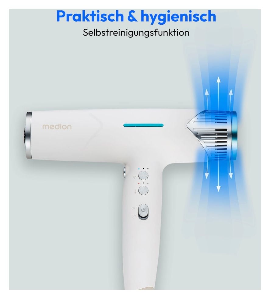 Life HD2 Haartrockner 1740 W  (Weiß) 