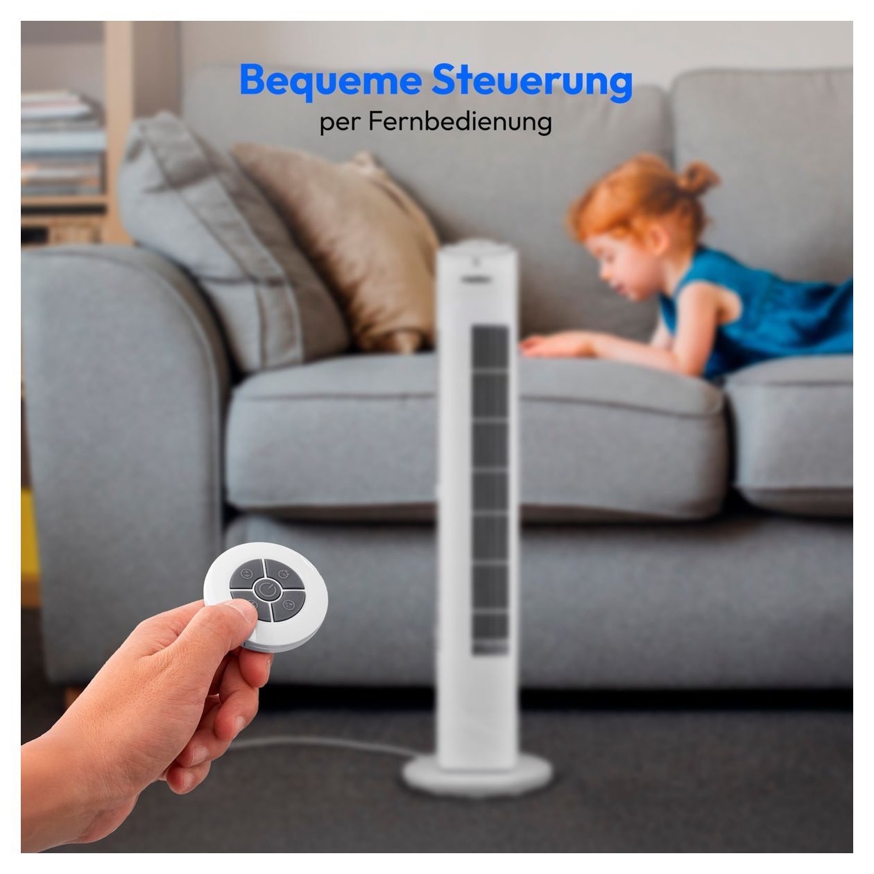 Life E11TF Turmventilator Stand 61 dB  (Weiß) 