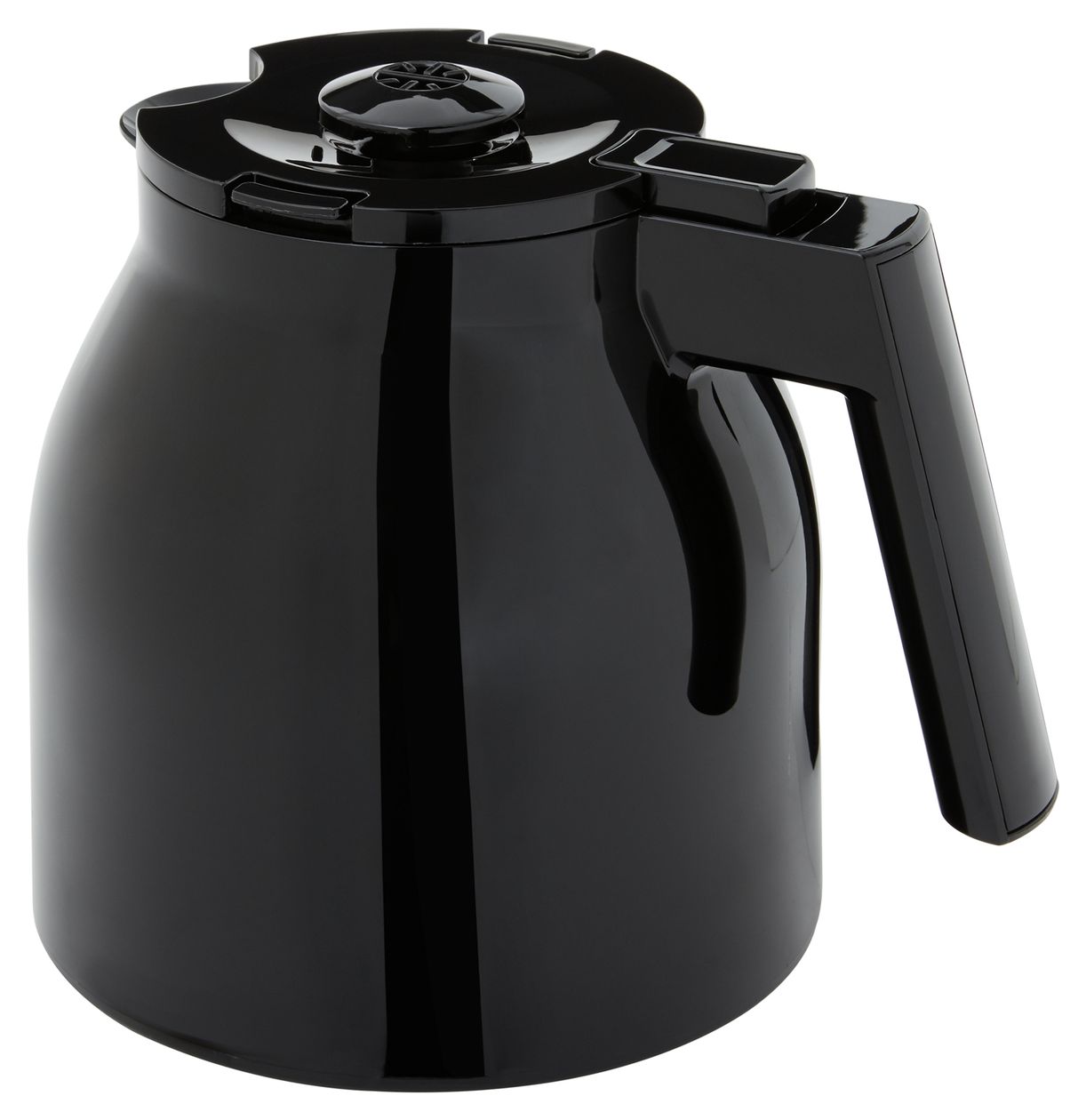 1023-06  Easy II Therm 8 Tassen Thermo Filterkaffeemaschine  (Schwarz) 