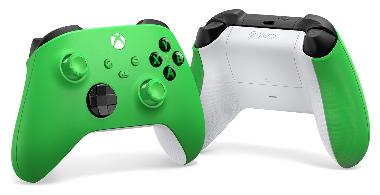 Xbox Wireless Controller Analog / Digital Gamepad für Android, PC, Xbox One, Xbox Series S, Xbox Series X, iOS  (Grün) 