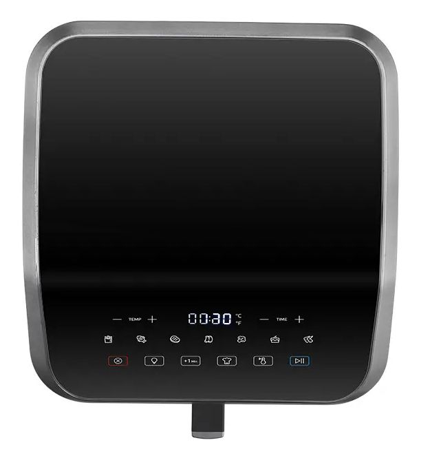 MAD85000ADK Doppel Heißluftfritteuse 9 l 2200 W  (Schwarz, Silber) 
