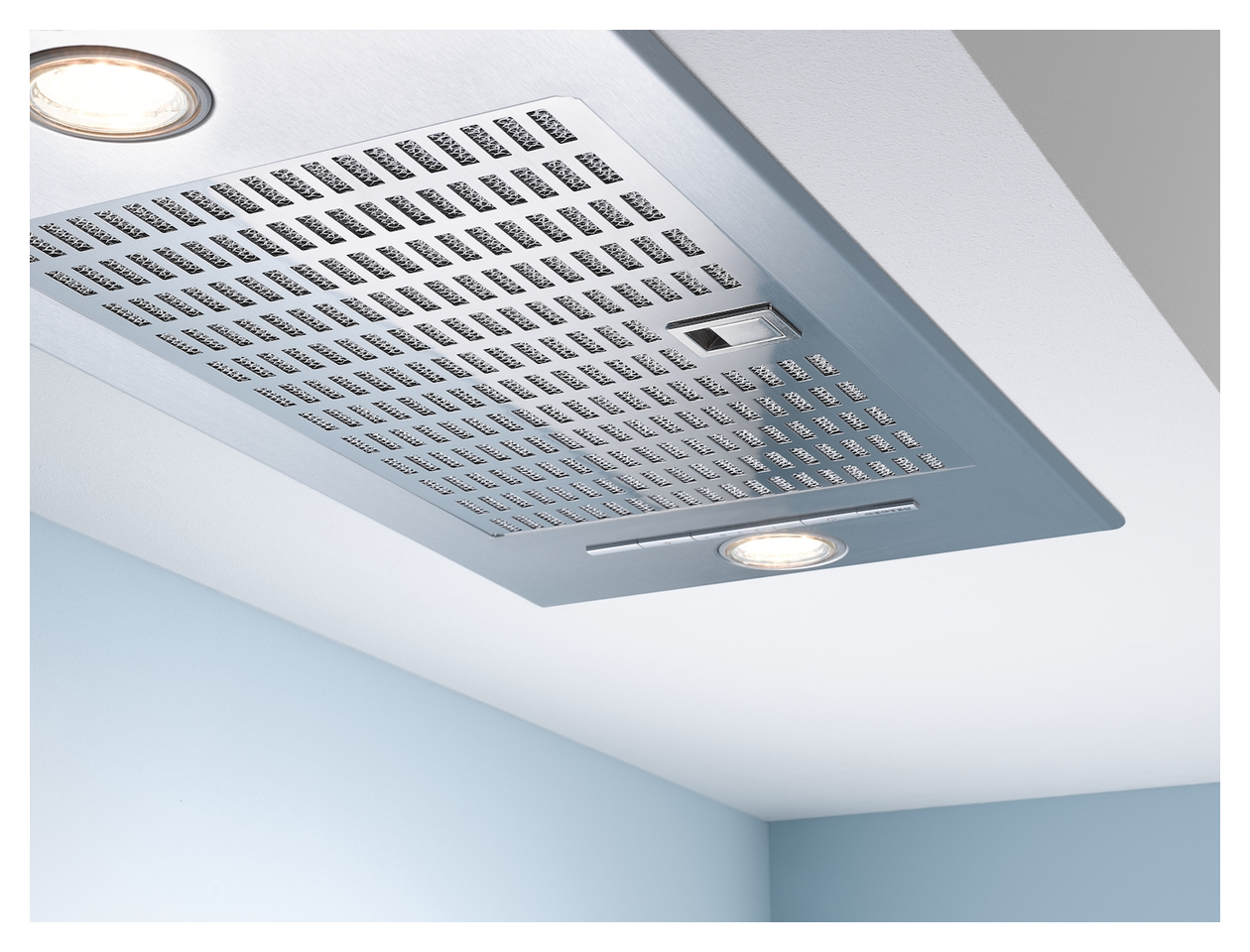 DA2360 Abluft/Umluft Dunstabzugshaube/Esse Unterbau 584 mm (Edelstahl) 