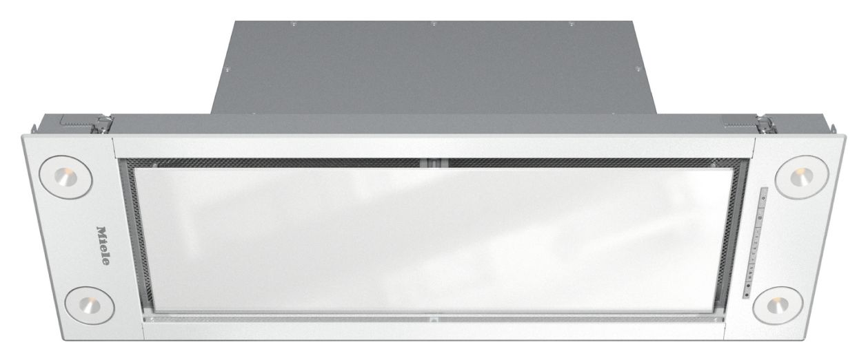 DA2698 Abluft/Umluft Dunstabzugshaube/Esse Einbau 88 cm (Weiß) 