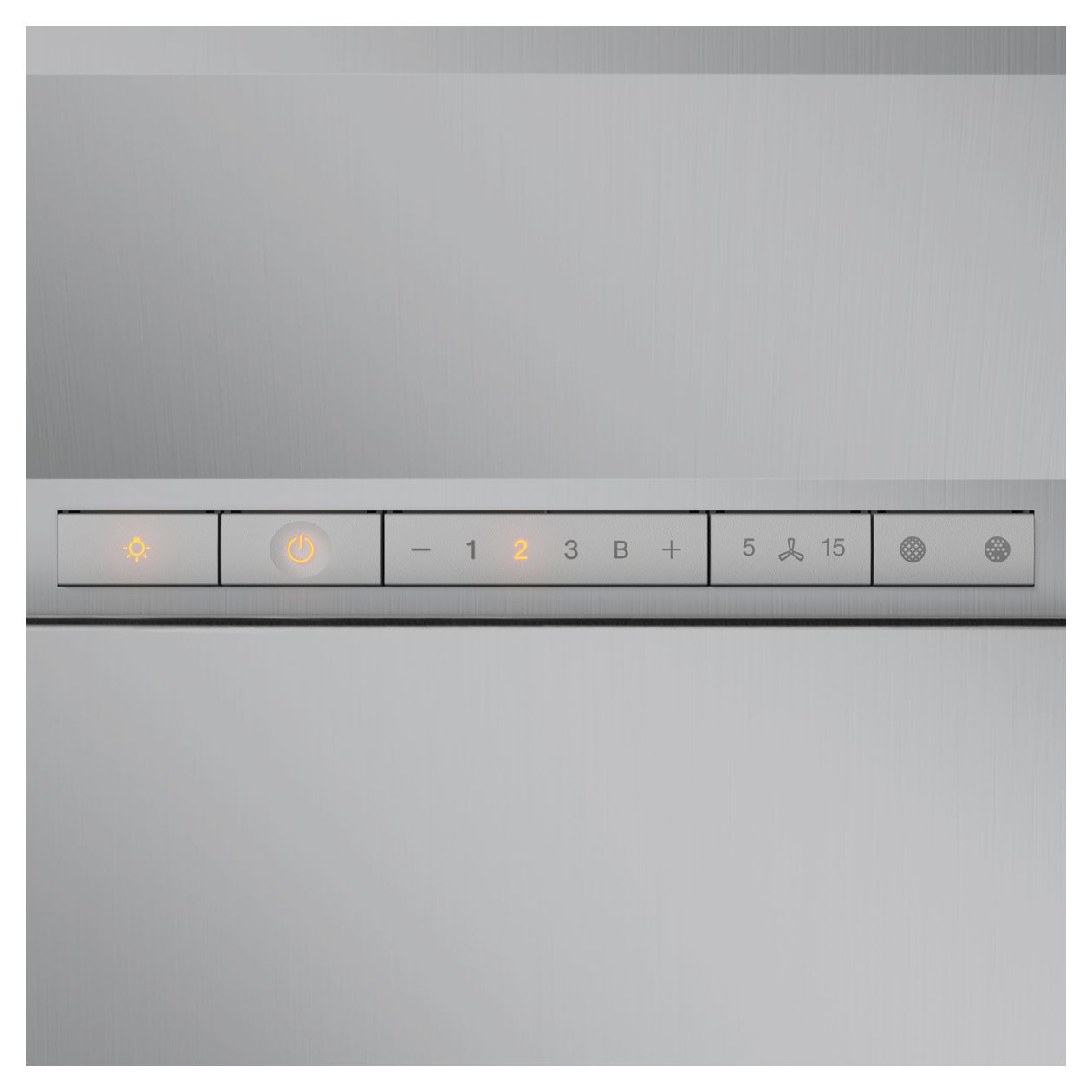 DAC2240 Stella Abluft/Umluft Dunstabzugshaube/Esse Decke 1165 mm (Edelstahl) 