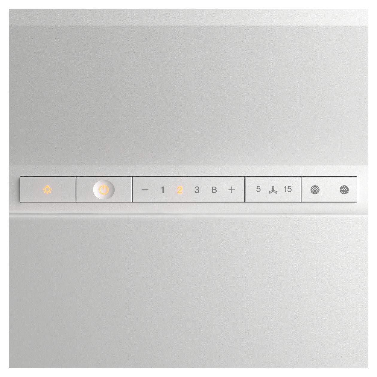 DAC2240 Stella Abluft/Umluft Dunstabzugshaube/Esse Decke 1165 mm (Weiß) 