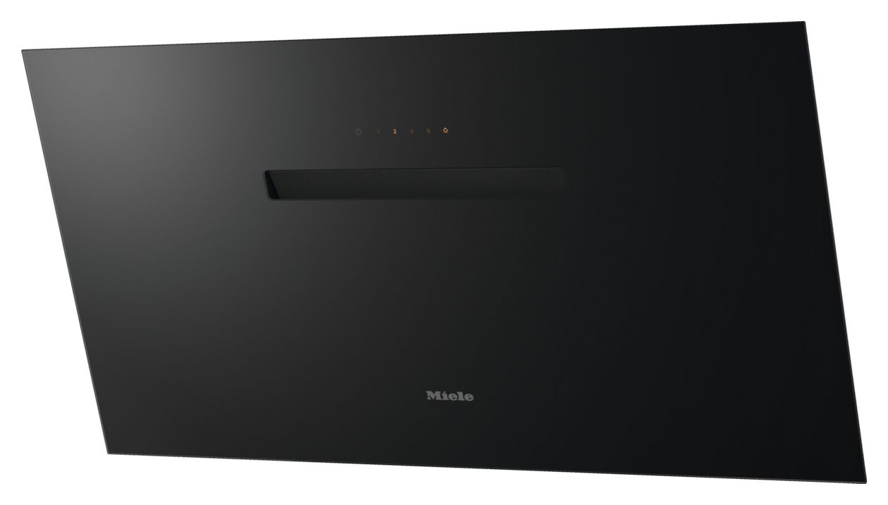 DAH1950 Active Abluft/Umluft Dunstabzugshaube/Esse Wand 90 cm (Schwarz) 