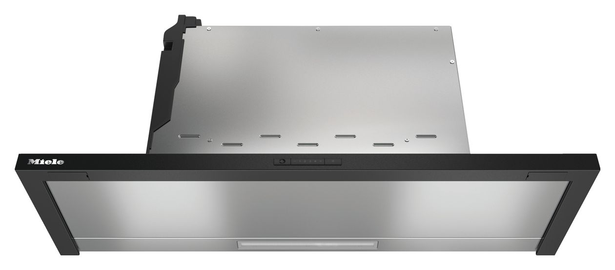 DAS2920 Abluft/Umluft Dunstabzugshaube/Esse Einbau 896 mm (Schwarz) 