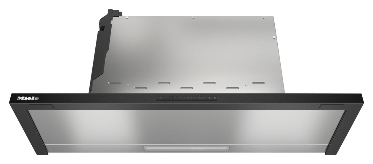 DAS4920 Abluft/Umluft Dunstabzugshaube/Esse Einbau 896 mm (Schwarz) 