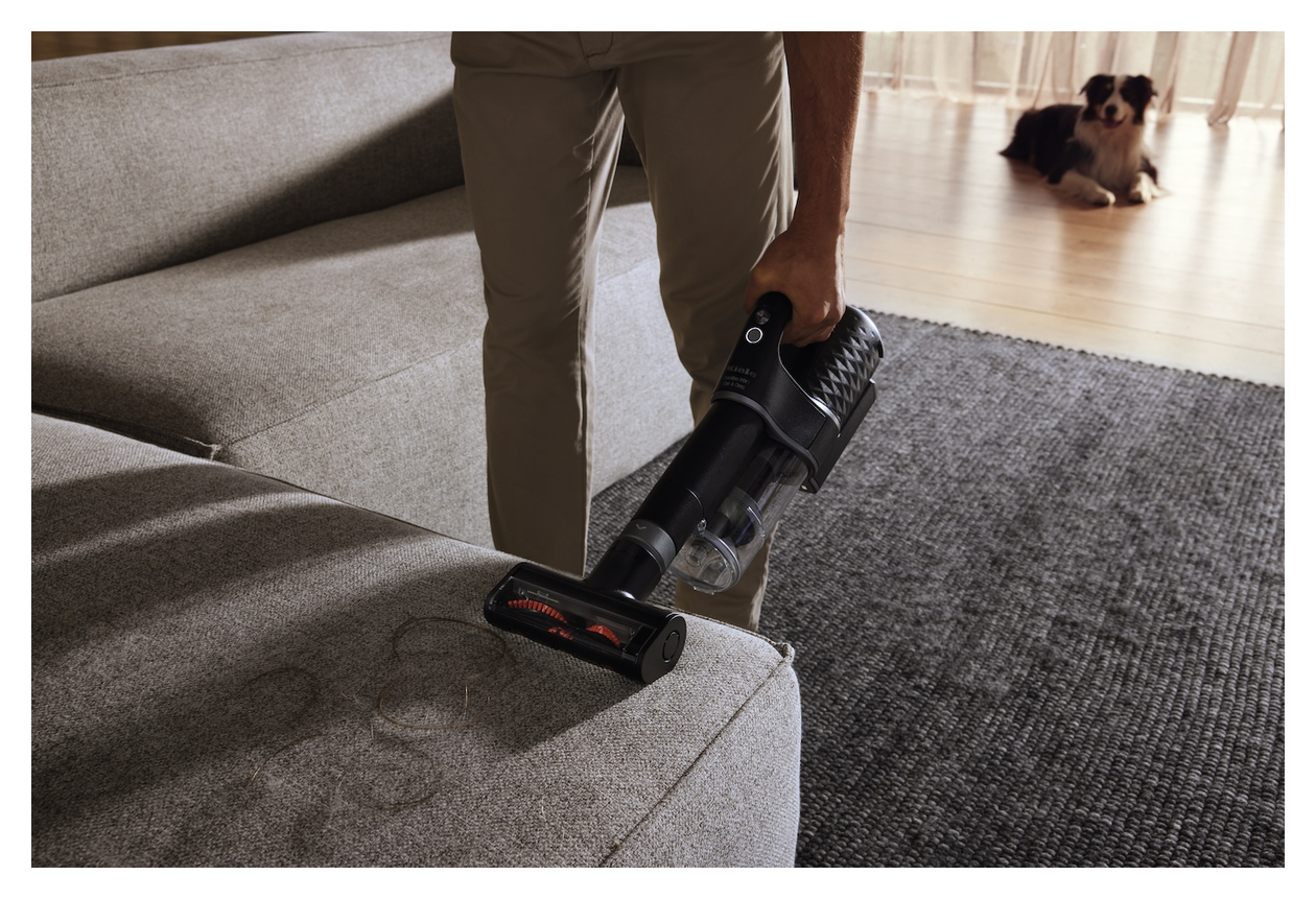 Duoflex HX1 Cat & Dog Handstaubsauger Beutellos bis 55 min Laufzeit Hygienefilter  (Schwarz) 