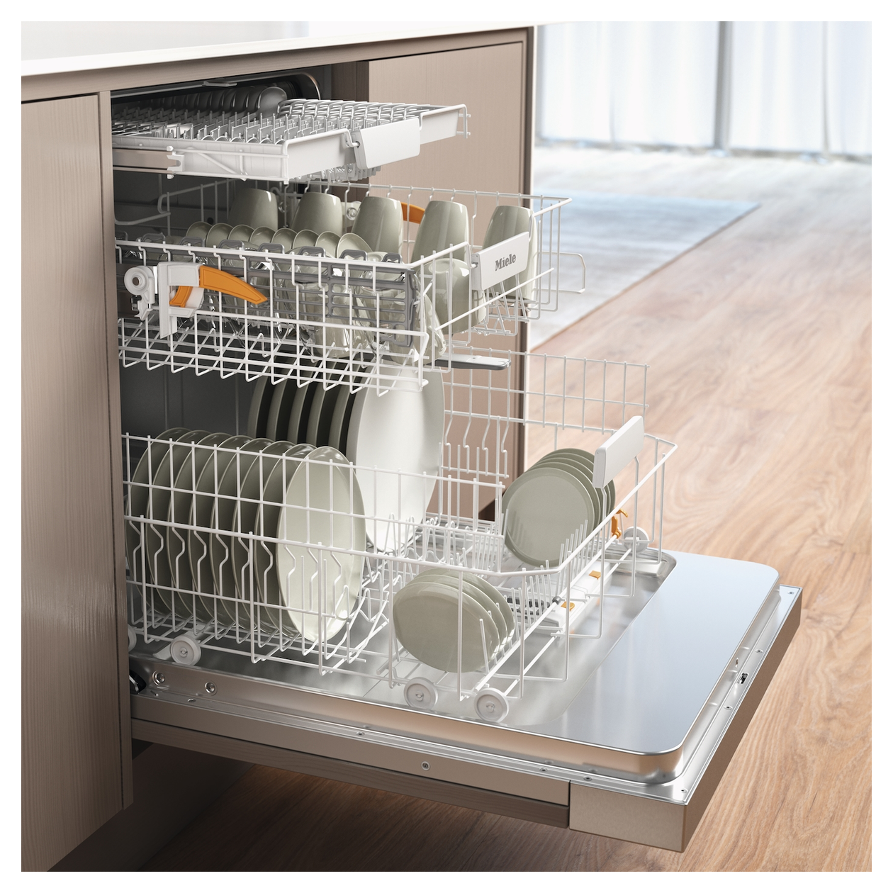 G5611SCi Active 60 cm Geschirrspüler teilintegriert (ohne Front) Leise 14 Maßgedecke aquaStop Funktion 