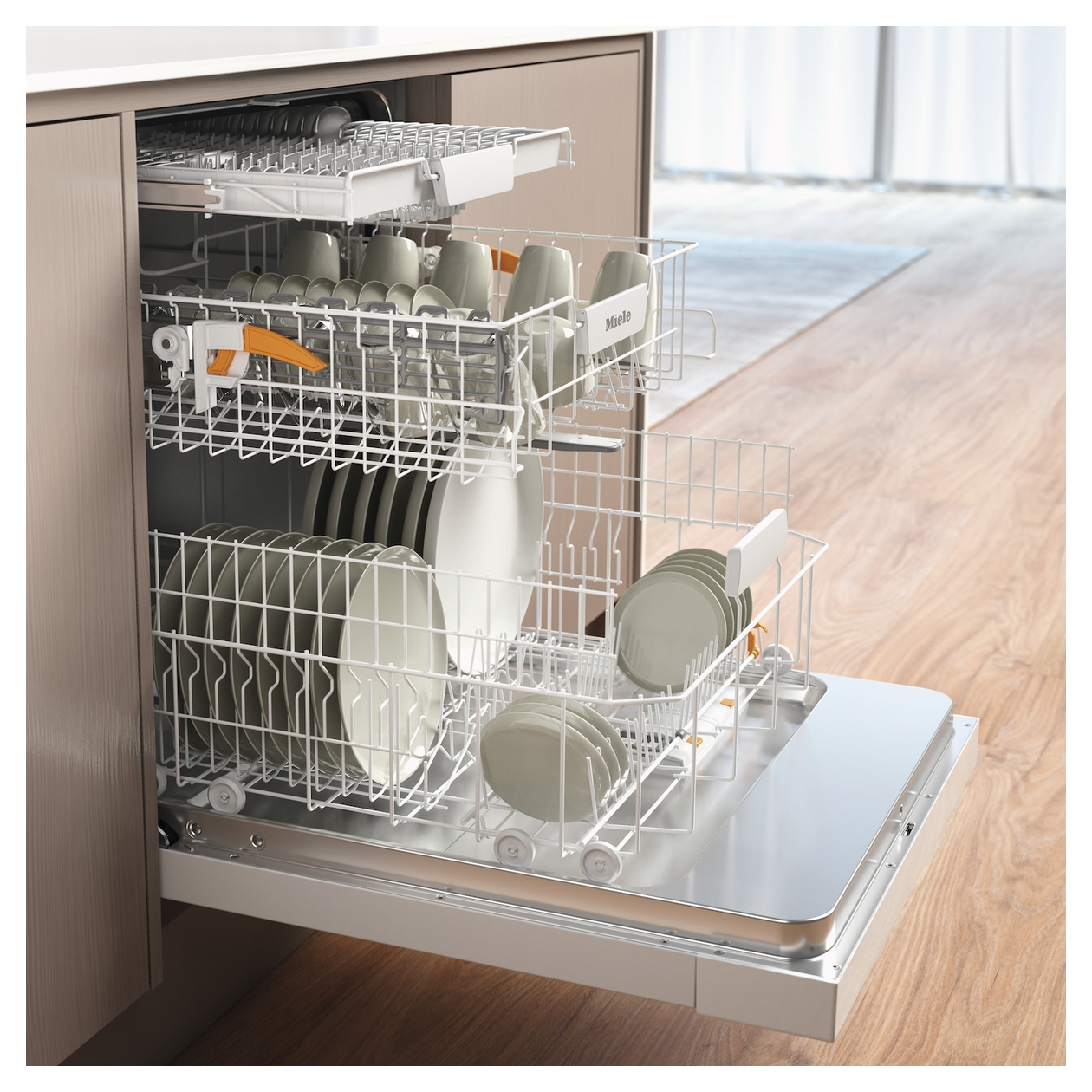 G5611SCU Active 60 cm Geschirrspüler unterbaufähig Leise 14 Maßgedecke aquaStop Funktion 