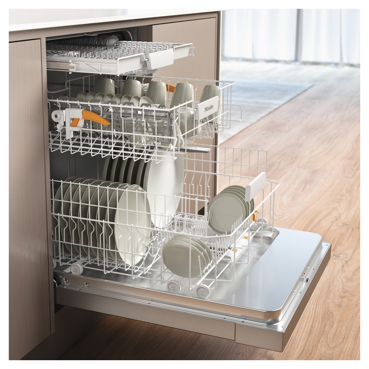 G5611SCU Active 60 cm Geschirrspüler unterbaufähig Leise 14 Maßgedecke aquaStop Funktion 