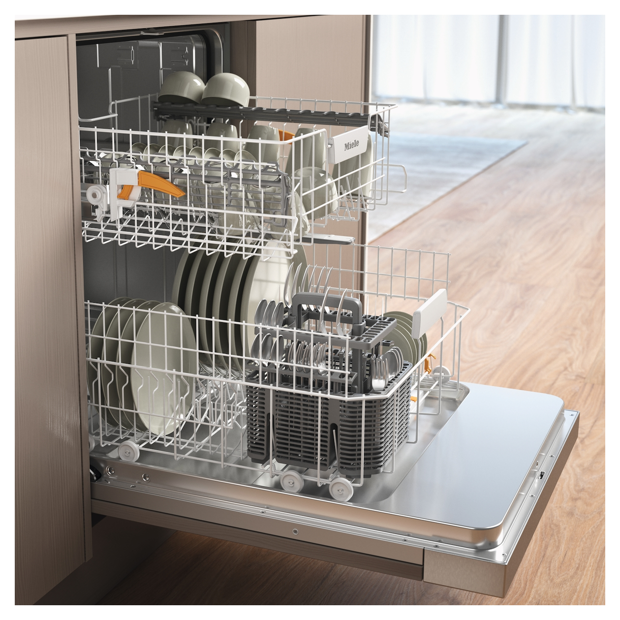 G5817i XXL Active Plus 60 cm Geschirrspüler teilintegriert (ohne Front) Leise 13 Maßgedecke aquaStop Funktion 