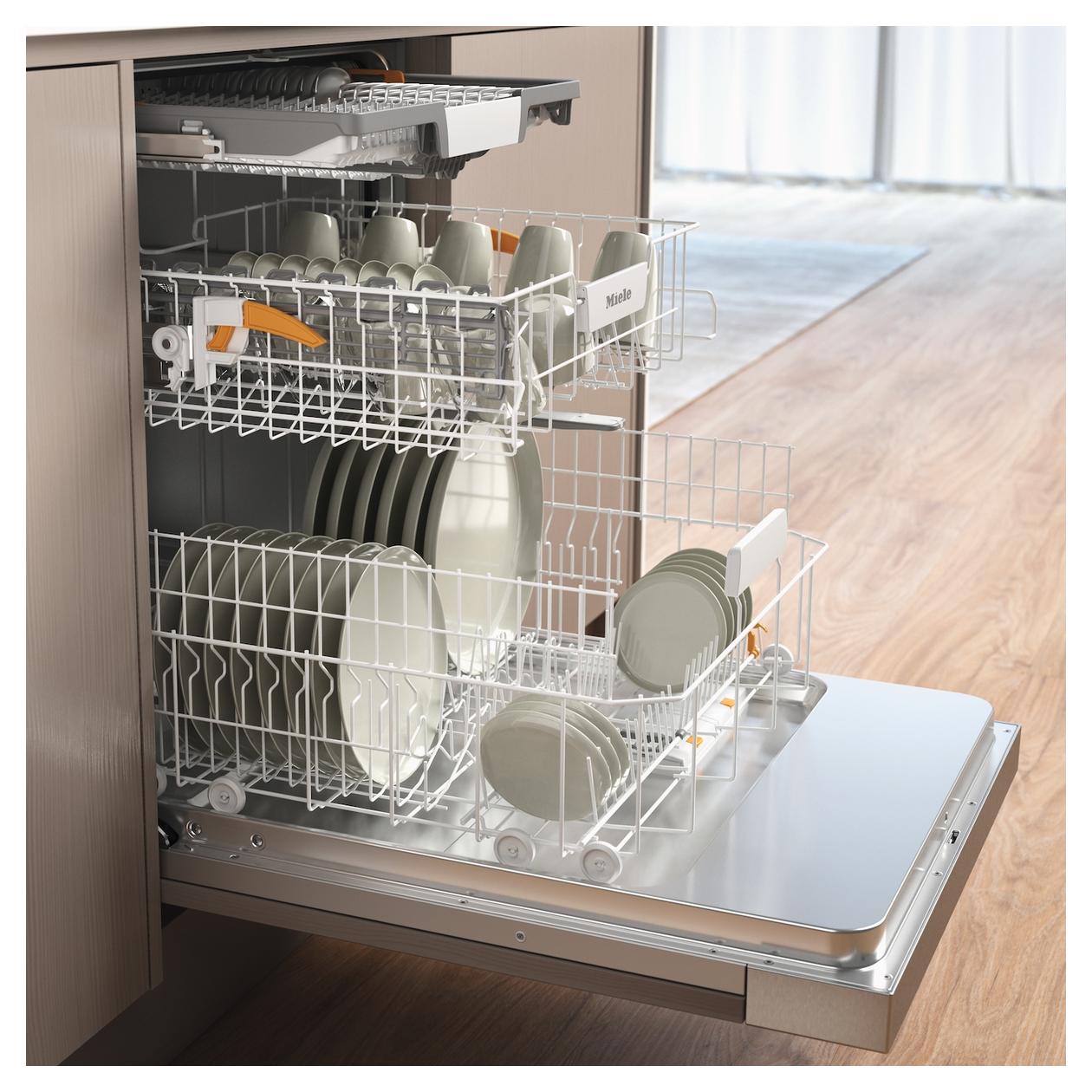 G5817SCi XXL Active Plus 60 cm Geschirrspüler teilintegriert (ohne Front) Leise 14 Maßgedecke aquaStop Funktion 