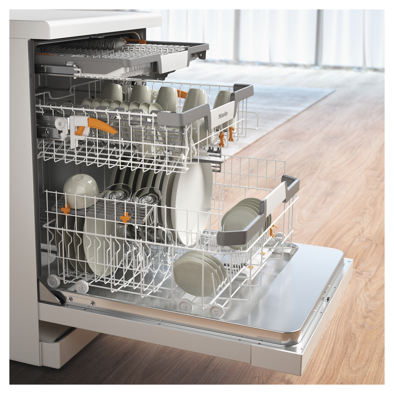 G5833SC Active Plus E 60 cm Geschirrspüler freistehend Leise 14 Maßgedecke aquaStop Funktion 