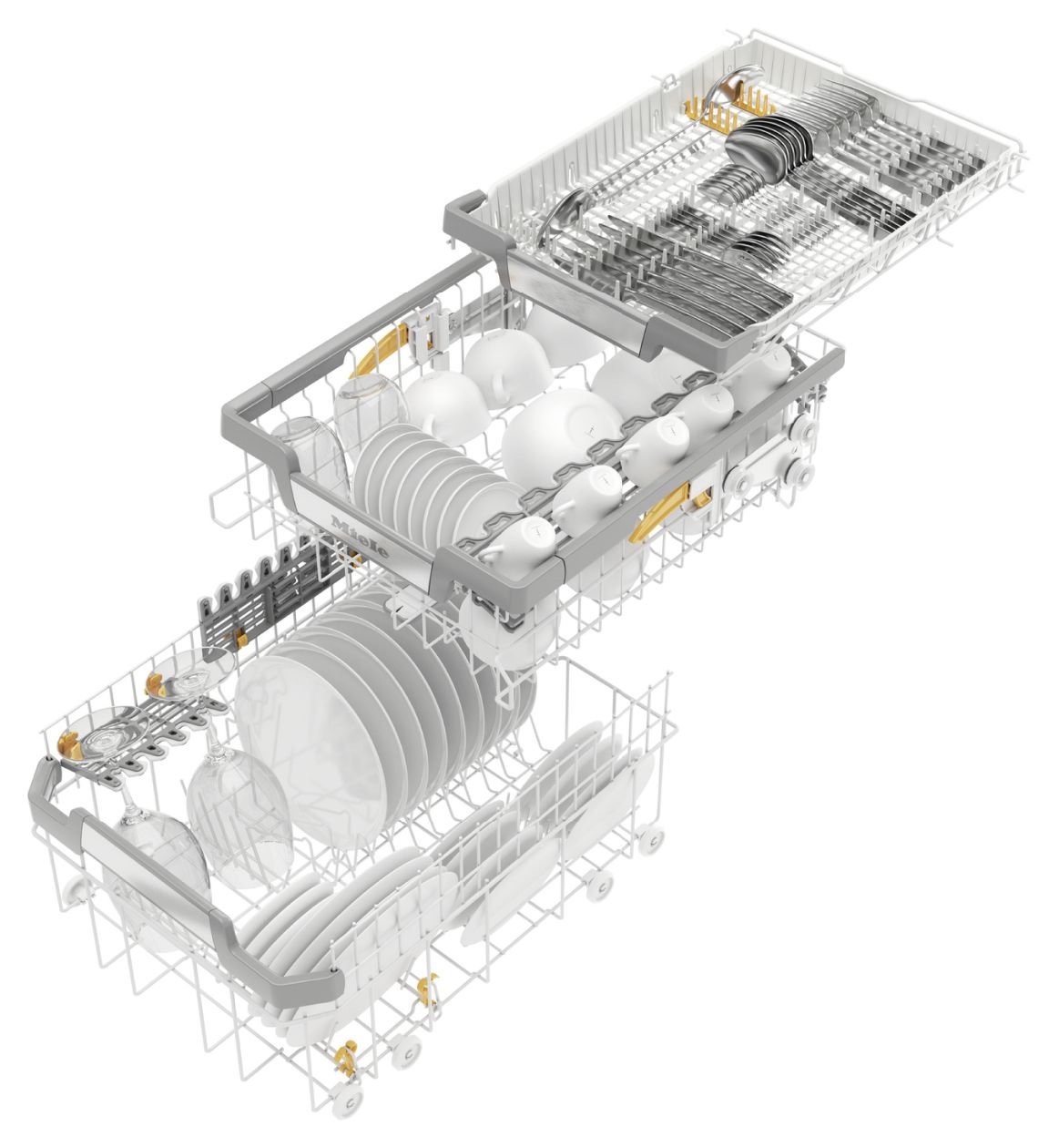 G5840SCi SL 45 cm Geschirrspüler teilintegriert (ohne Front) Leise 9 Maßgedecke Auto Open 