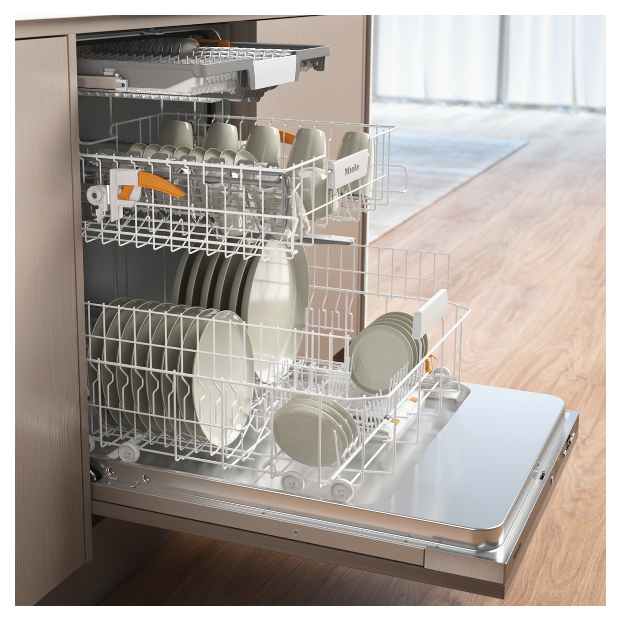 G5856SCVi XXL Active Plus 60 cm Geschirrspüler vollintegriert (ohne Front) Leise 14 Maßgedecke aquaStop Funktion 