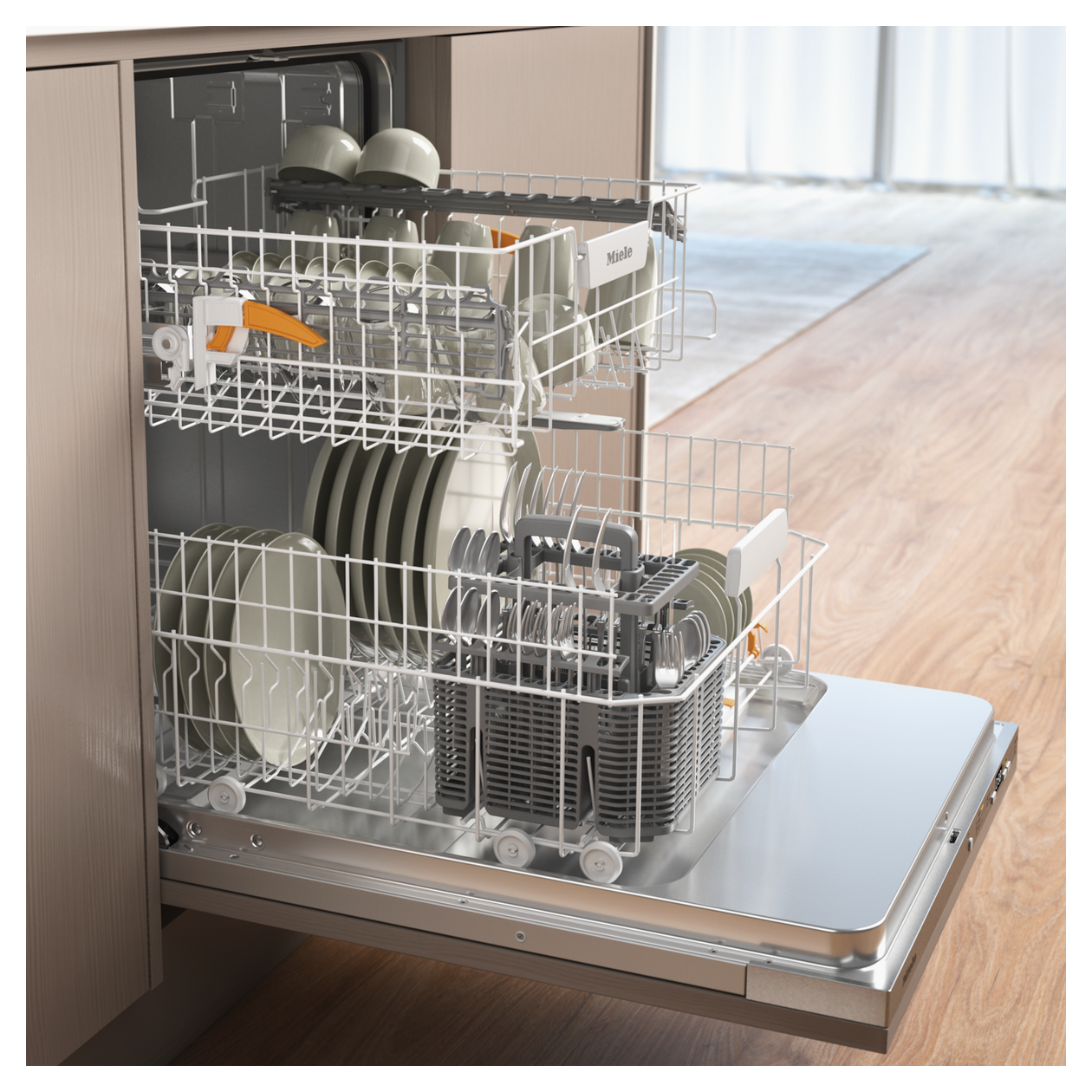 G5856Vi XXL Active Plus 60 cm Geschirrspüler vollintegriert (ohne Front) Leise 13 Maßgedecke aquaStop Funktion 