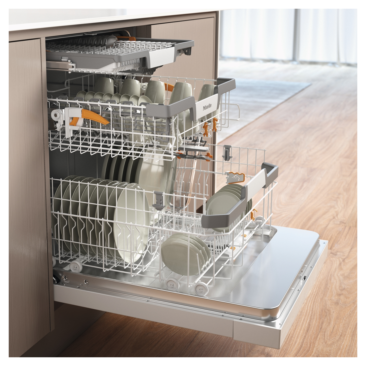 G7210SCU 60 cm Geschirrspüler unterbaufähig Leise 14 Maßgedecke aquaStop Funktion 