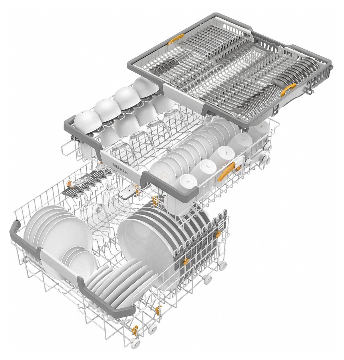 G7410SC AutoDos 60 cm Geschirrspüler freistehend Sehr leise 14 Maßgedecke Kondensations 