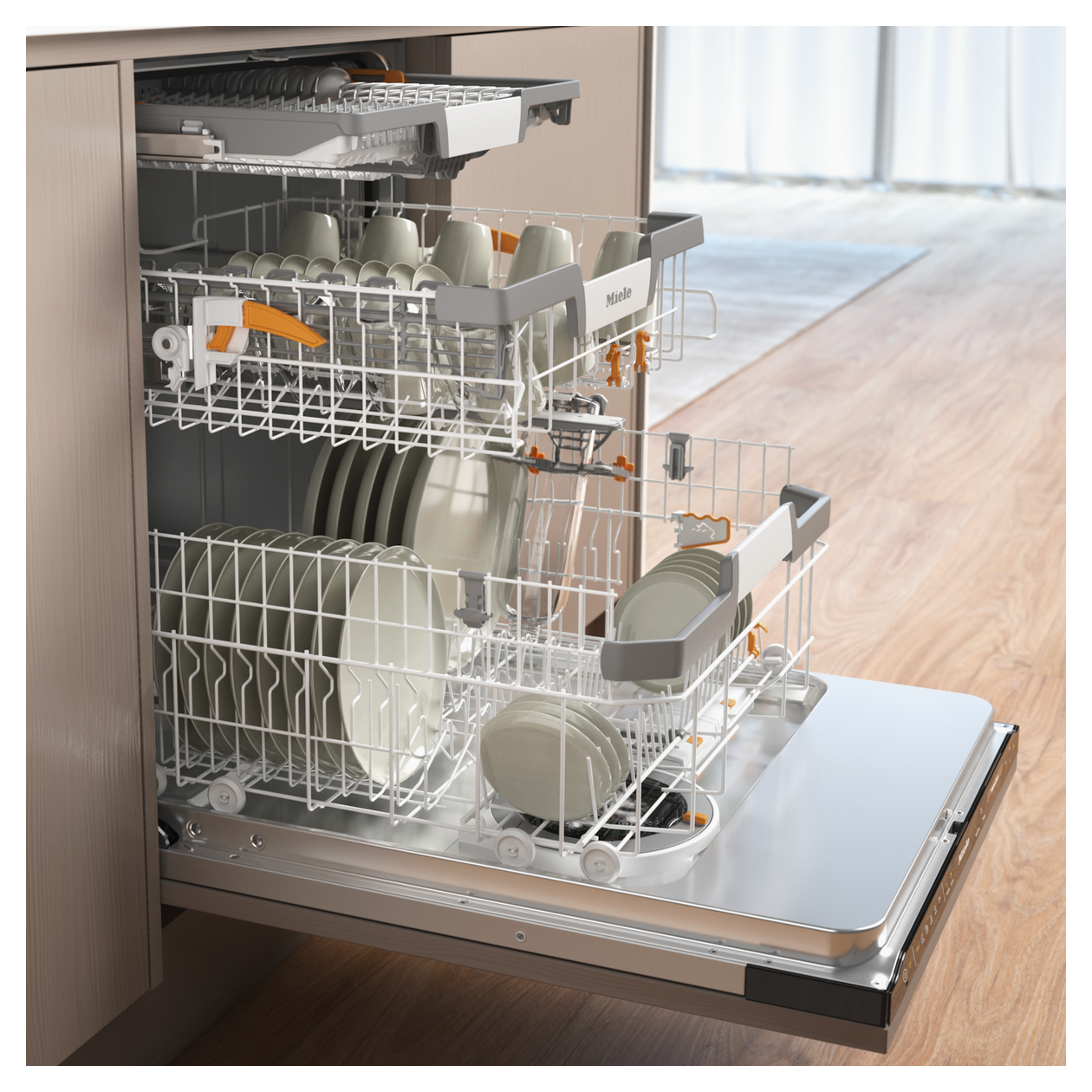 G7658SCVi XXL AD EnergyHero 60 cm Geschirrspüler vollintegriert (ohne Front) Sehr leise 14 Maßgedecke Active condensation 