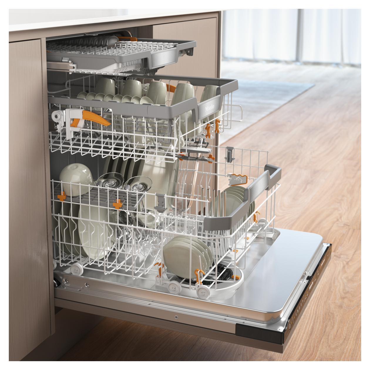 G7673SCVi AutoDos E 60 cm Geschirrspüler vollintegriert (ohne Front) Sehr leise 14 Maßgedecke aquaStop Funktion Active condensation 