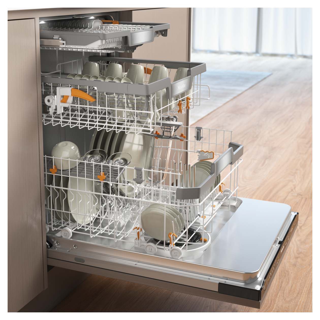 G7788SCVi XXL AutoDos K2O FF 60 cm Geschirrspüler vollintegriert (ohne Front) Sehr leise 14 Maßgedecke aquaStop Funktion Active condensation 