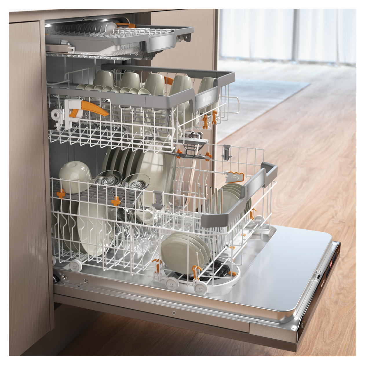 G7985SCVi XXL AutoDos K2O 60 cm Geschirrspüler vollintegriert (ohne Front) Sehr leise 14 Maßgedecke aquaStop Funktion Active condensation 