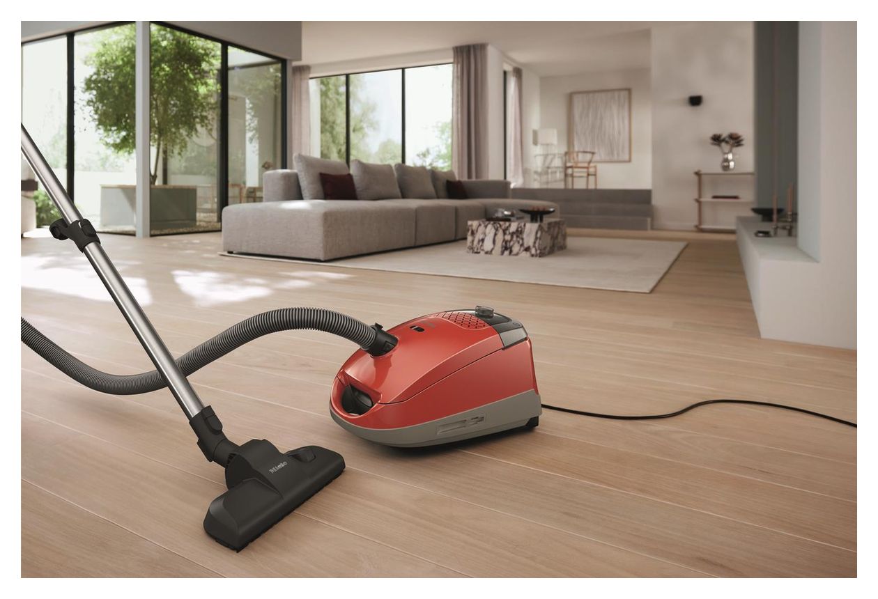 Guard S1 Junior Bodenstaubsauger mit Staubbeutel 890 W Miele AirClean (Schwarz, Grau, Rot, Terrakotta) 