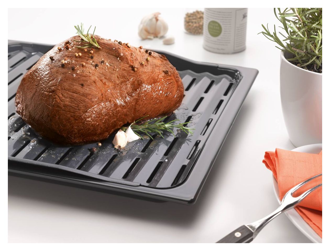 HGBB 71 Grill-/Bratblech für HUBB mit PerfectClean Veredelung 