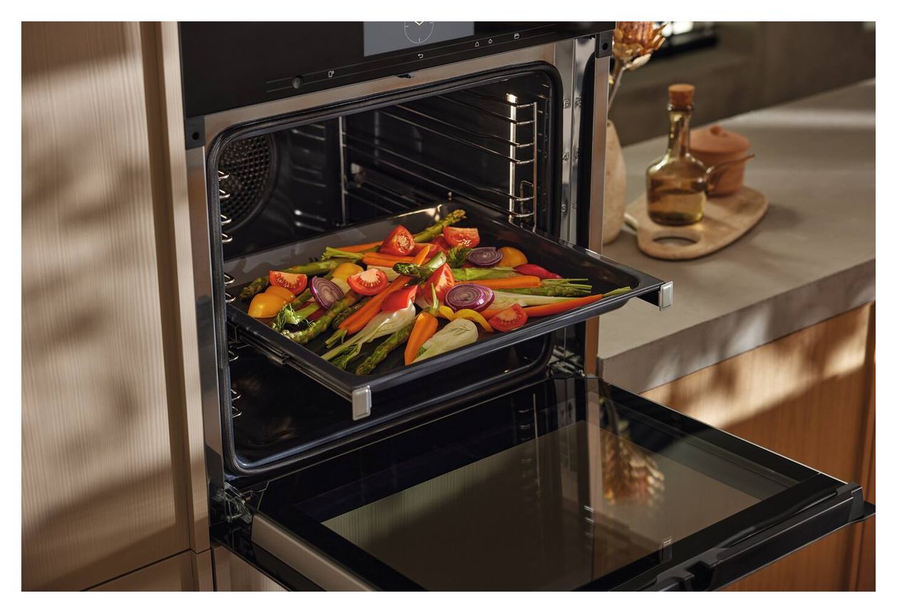 HUBB71 Original Miele Universalblech mit PerfectClean Veredelung 44,8 cm x 38,6 cm x 3,475 cm 