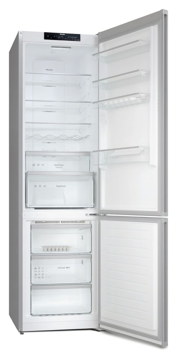 KFN4394ED 279 l / 89 l Kühl-Gefrierkombi freistehend NoFrost 238 kWh Jahr  (Silber) 