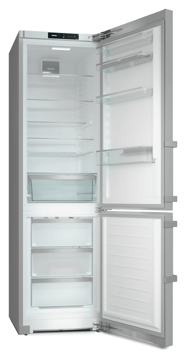 KFN4795CD 268 l / 103 l Kühl-Gefrierkombi freistehend NoFrost 162 kWh Jahr  (Edelstahl) 
