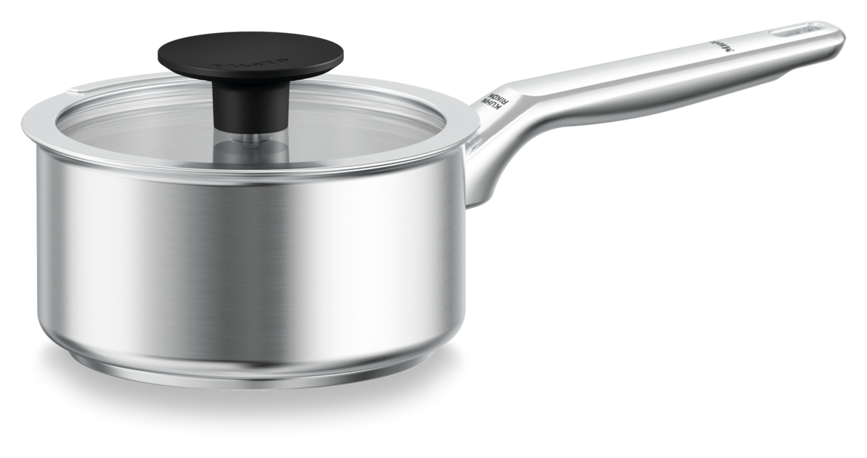 KMST-16153 Stieltopf (16 cm / 1,5 L) Rund Edelstahl beschichtet 