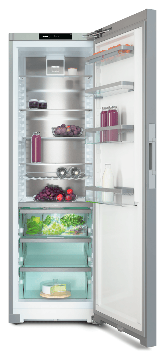 KS4887DD 399 l / 387 l Kühlschrank freistehend EEK: D 134,5 kWh Jahr  (Silber) 