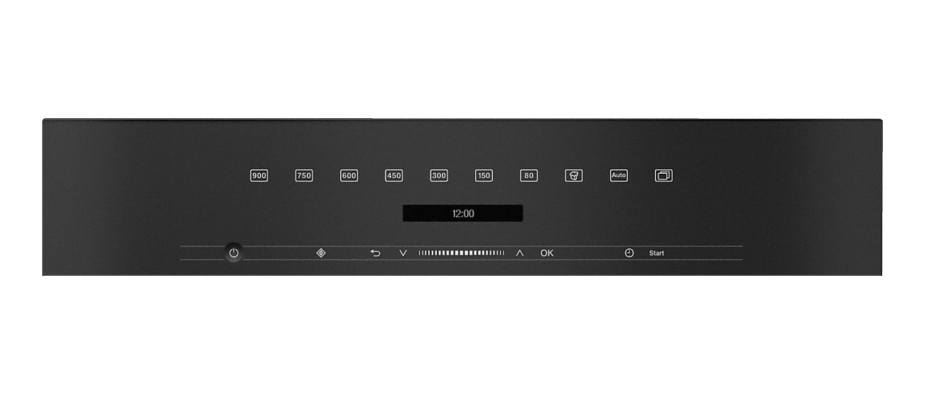M7140TC Einbau-Mikrowelle 900 W Größe: maxi (Schwarz, Edelstahl) 
